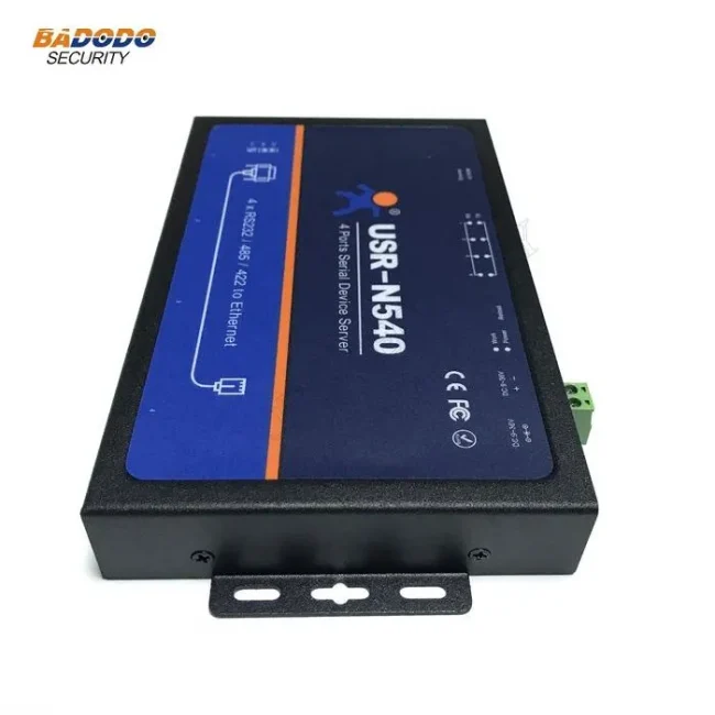 USR-N540 4 Serial ports RS232 RS485 RS422 to Ethernet - Image 3