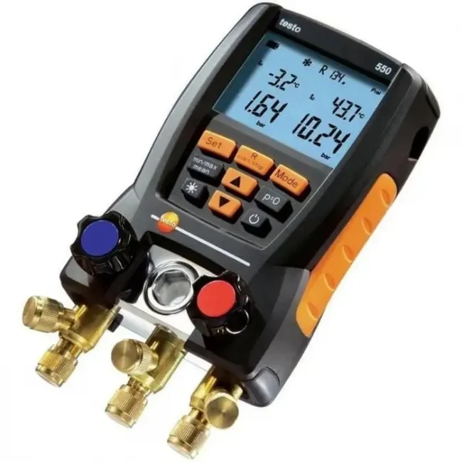 Testo 549/550 Digital Manifold Gauge Refrigeration Air