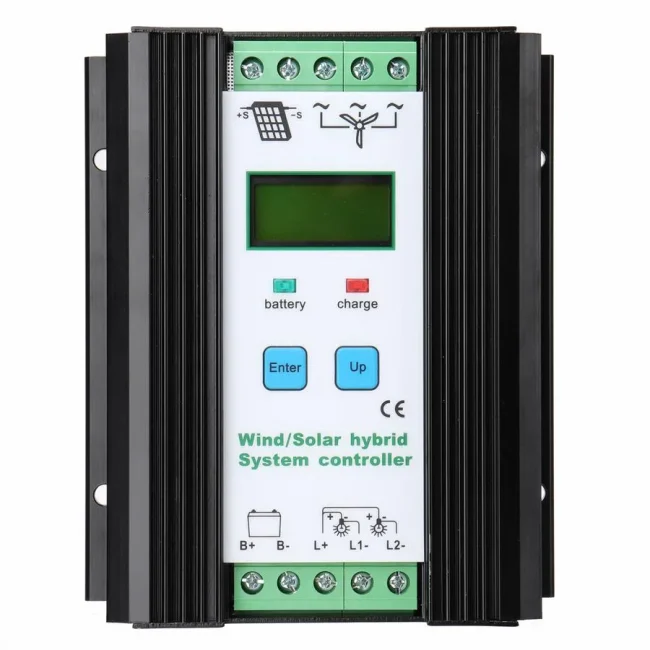 Ori 12V 24V 400W Wind Solar Hybrid Charge Controller Street