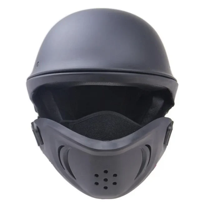 Ori Zombies Racing DOT Rogue Half Helmet Motorcycle Retro - Image 3