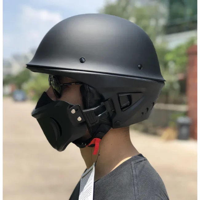 Ori Zombies Racing DOT Rogue Half Helmet Motorcycle Retro - Image 5