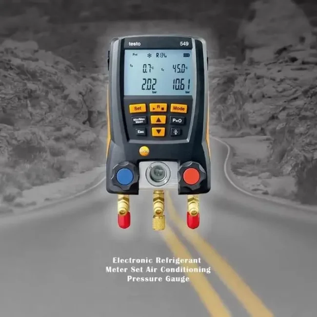 Testo 549/550 Digital Manifold Gauge Refrigeration Air - Image 2