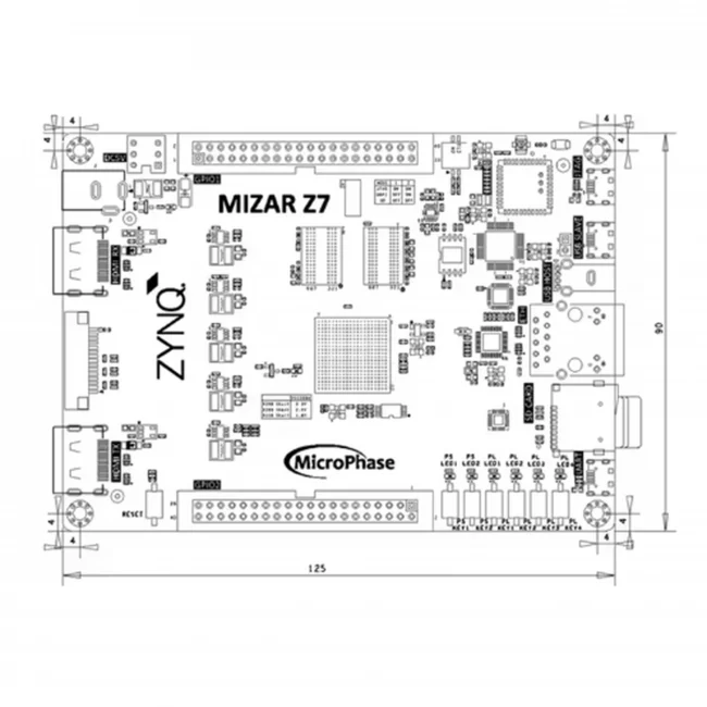 FPGA Development Board XILINX ZYNQ 7010 7020 PYNQ - Image 5