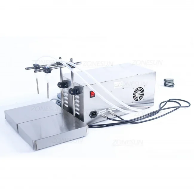 ZONESUN ZS MP252W Semi Automatic Magnetic Pump Filling And Weighing Machine
