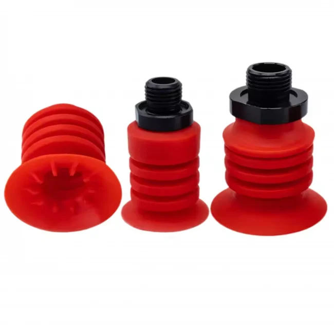 Industrial Silicone Multilayer Tip Corrugated Vacuum Suction Cup - Image 3