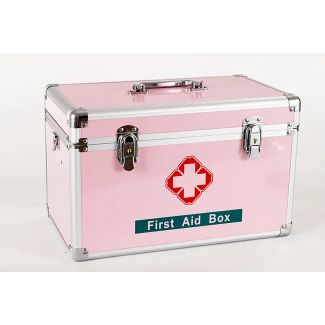 First Aid Box Alumunium 12inch