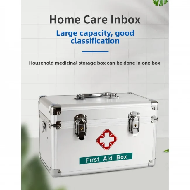 First Aid Box Alumunium 12inch - Image 4
