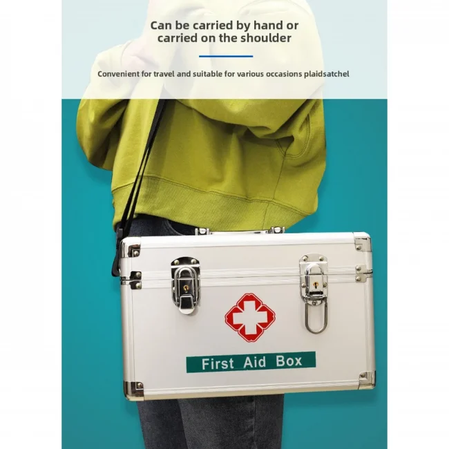 First Aid Box Alumunium 12inch - Image 3