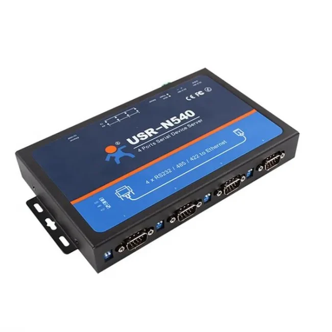 USR-N540 4 Serial ports RS232 RS485 RS422 to Ethernet
