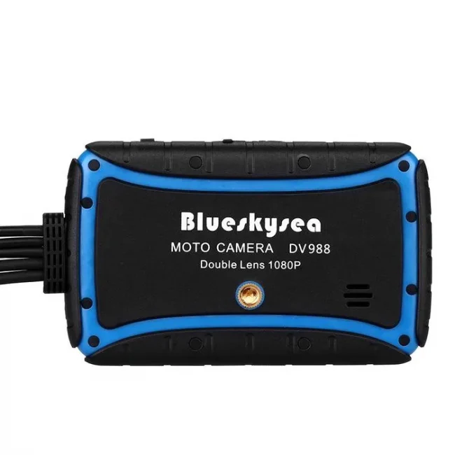 ANG Blueskysea DV988 Motor Dash Cam GPS WiFi Kamera dengan - Image 3