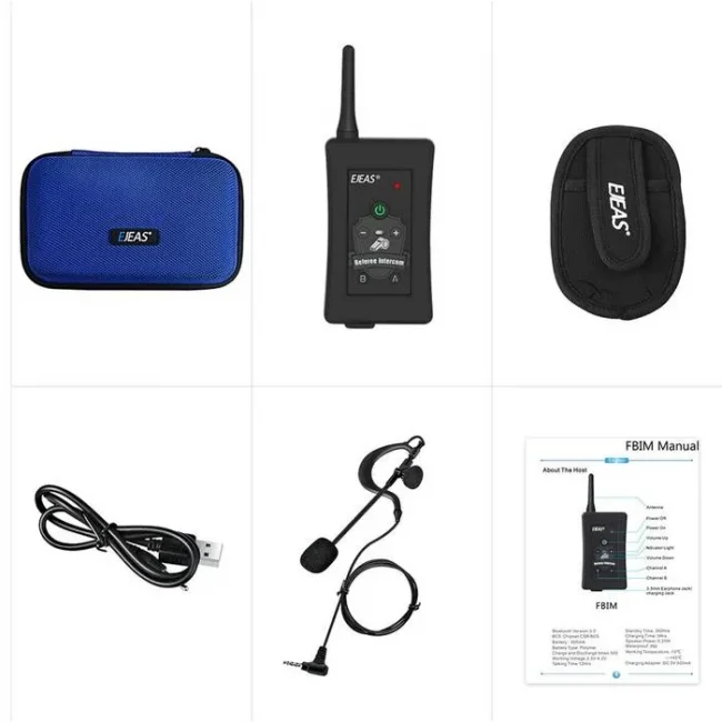 4pcs 2019 Latest EJEAS Brand Football Referee Intercom FGOR - Image 4