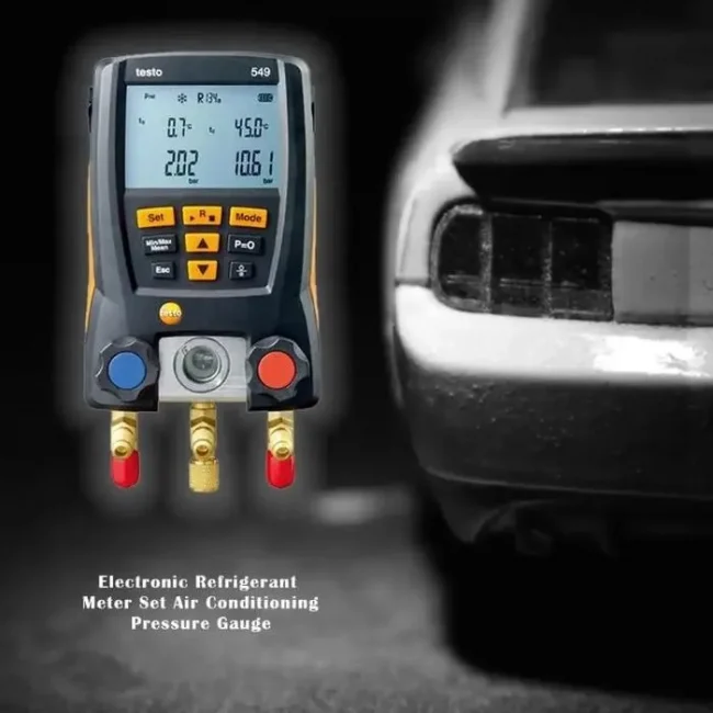 Testo 549/550 Digital Manifold Gauge Refrigeration Air - Image 3