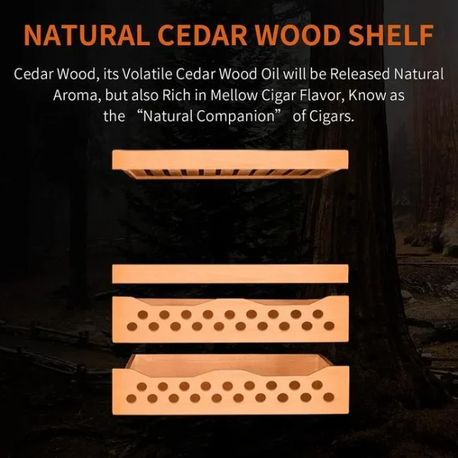 Cigar Humidor Electric Cooler Cabinet No Noise Energy - Image 3