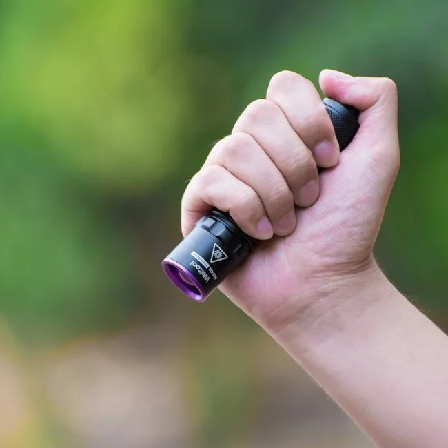 AN Weltool M2-OL 365nm UV Flashlight Detection light - Dengan Baterai - Image 4