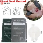 Hydrogel Chest Seal Vented Quick Wound Emergency Dressing