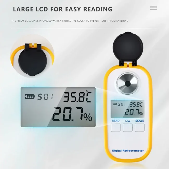 Professional Digital Liquor Alcohol Meter White Liquor