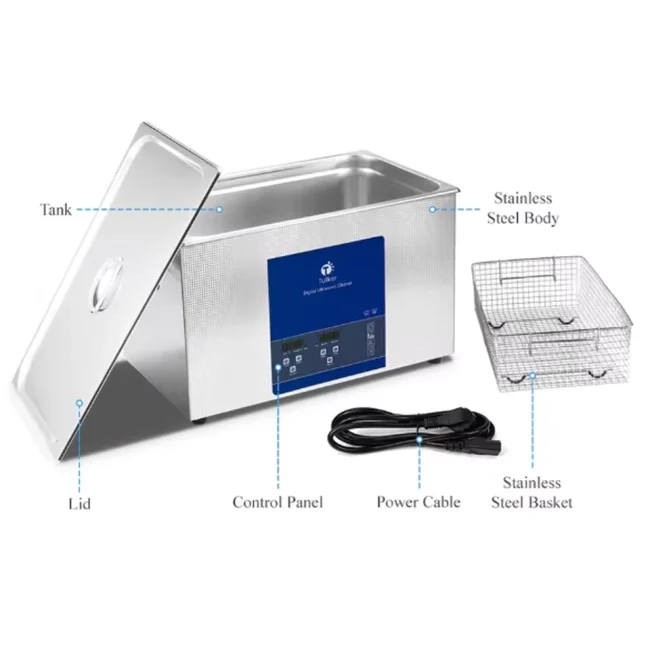 30L Industrial Ultrasonic Caner Bath Rust Carbon Remove Car