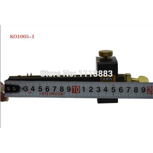 8inch/20cm Ebony Deluxe British Marking Gauge Wood Scribe