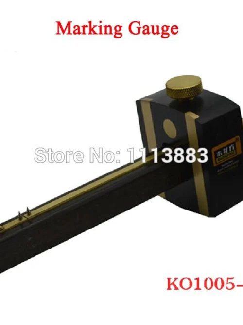 8inch/20cm Ebony Deluxe British Marking Gauge Wood Scribe