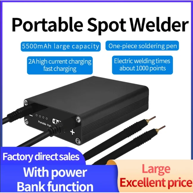9 Gears Mini Spot-Welding Machine with Single-handed