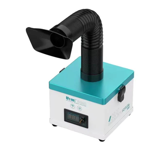 Uyue 110V 220V Fume Extractor 3 Layer Filter Exhaust